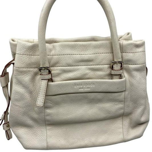 Kate Spade Cream Leather Medium Size Handbag