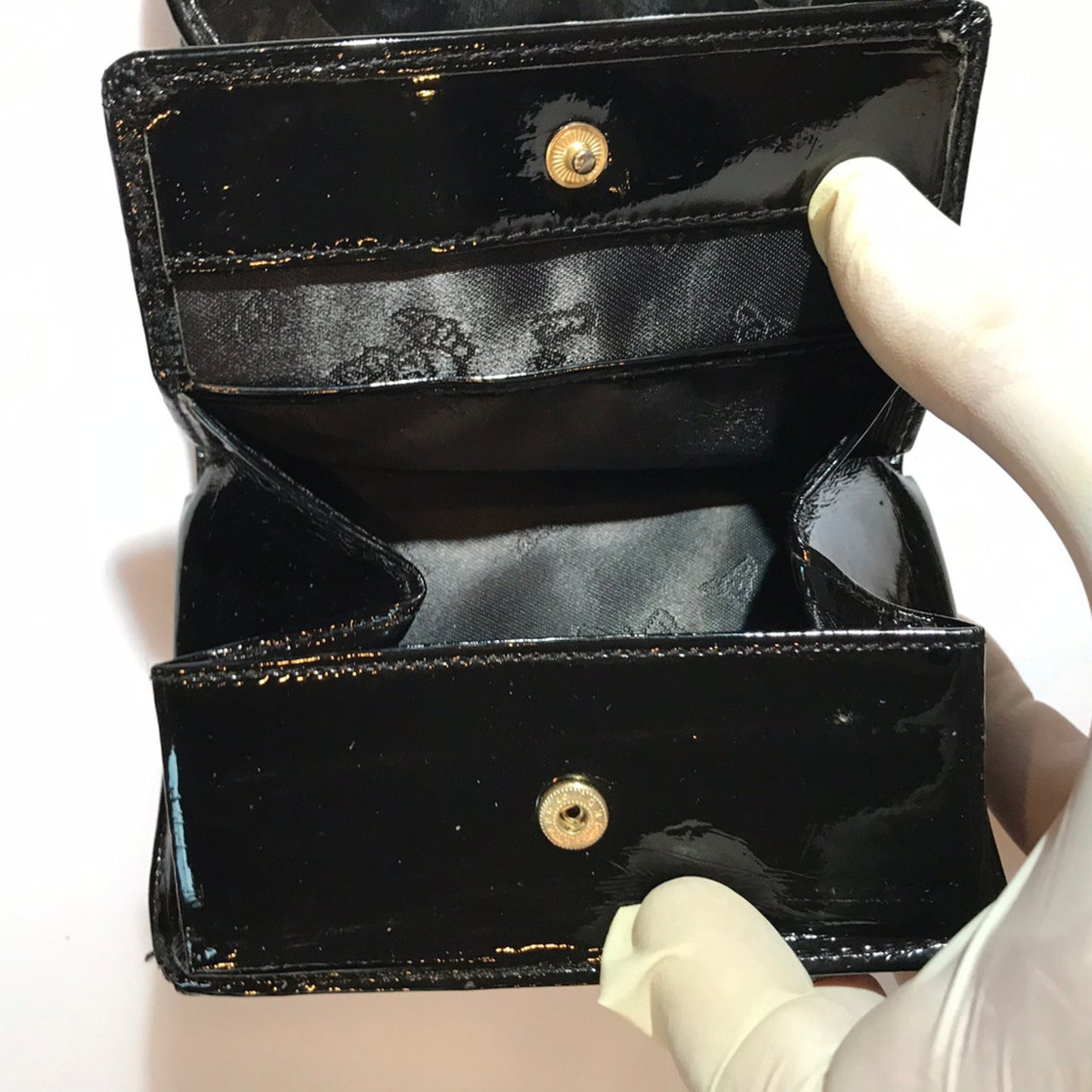 Betsey Johnson Black Leather Wallet