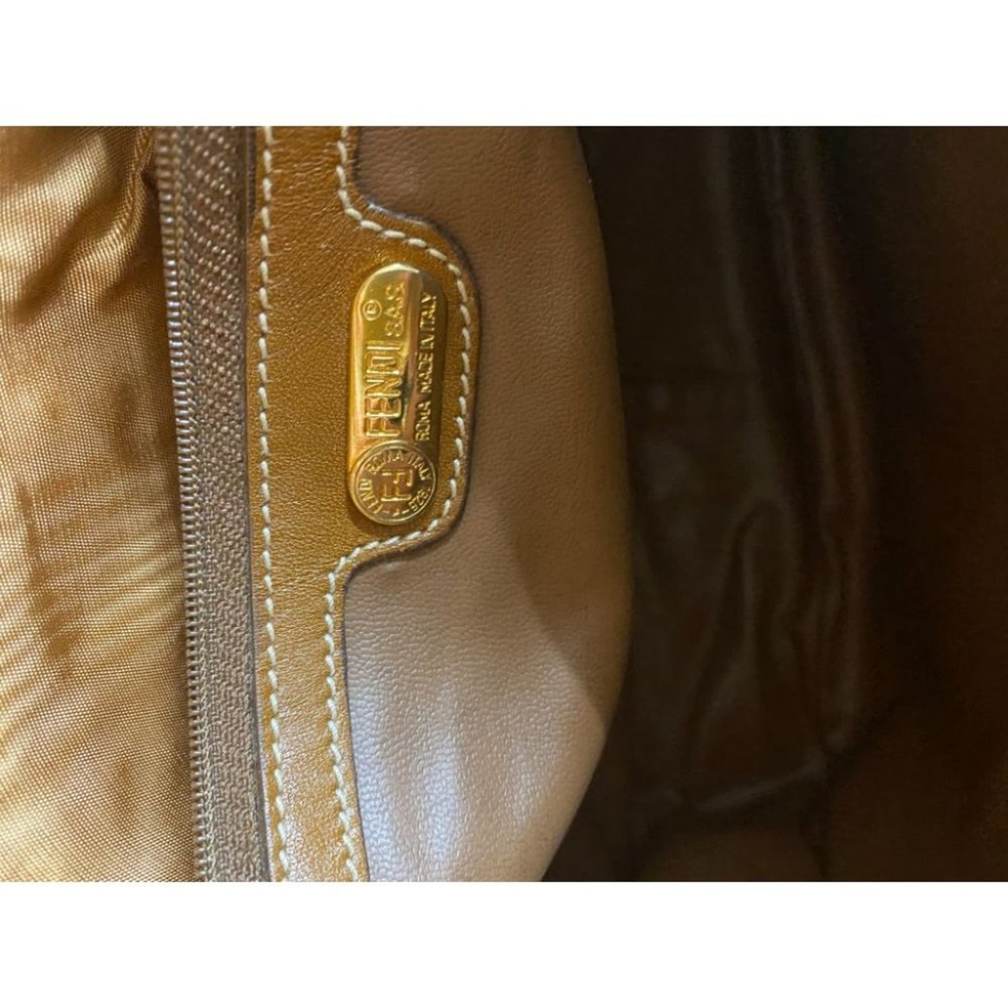 Vintage FENDI Customized with trims and Graffiti