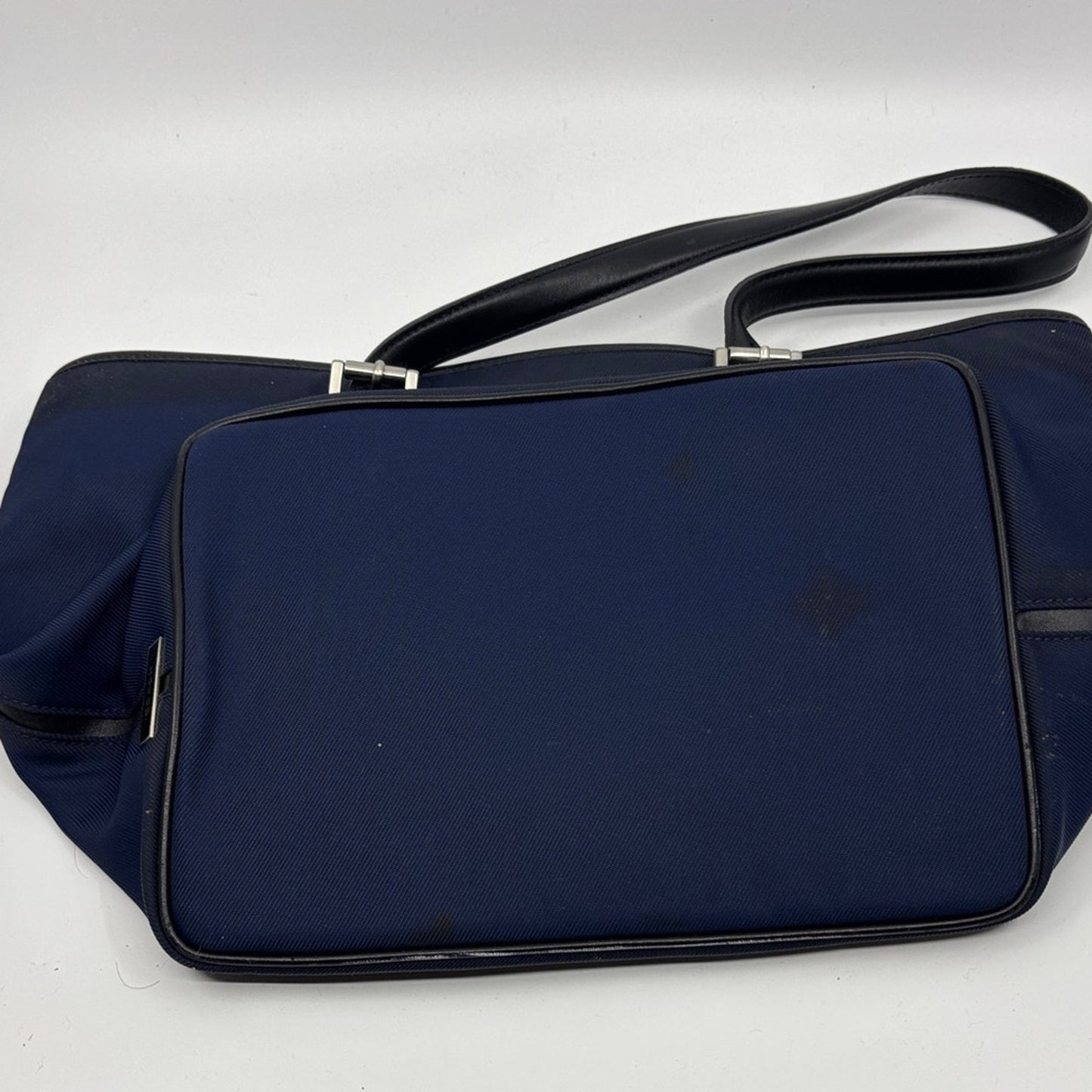 Coach Navy and Black Shoulder Bag