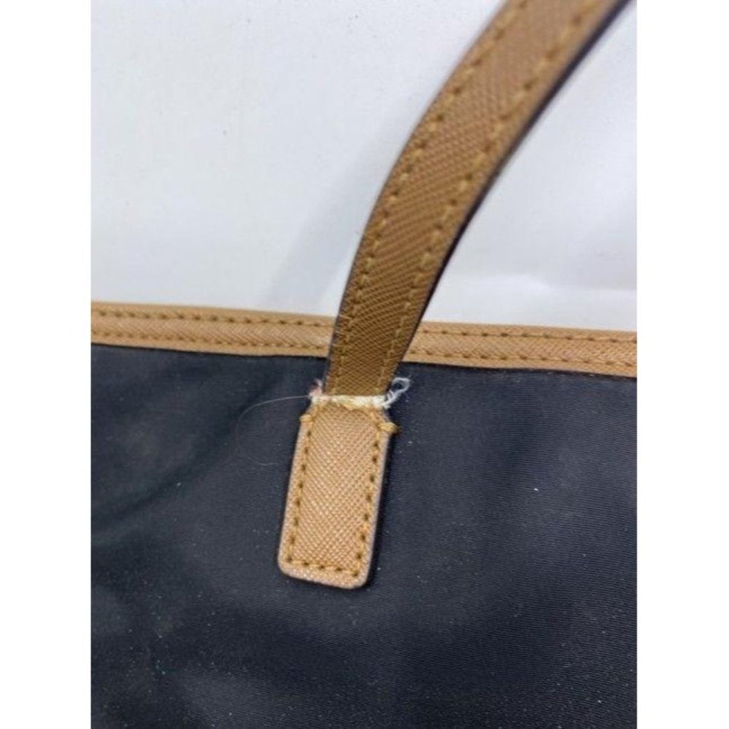 michael kors black fabric shoulder bag