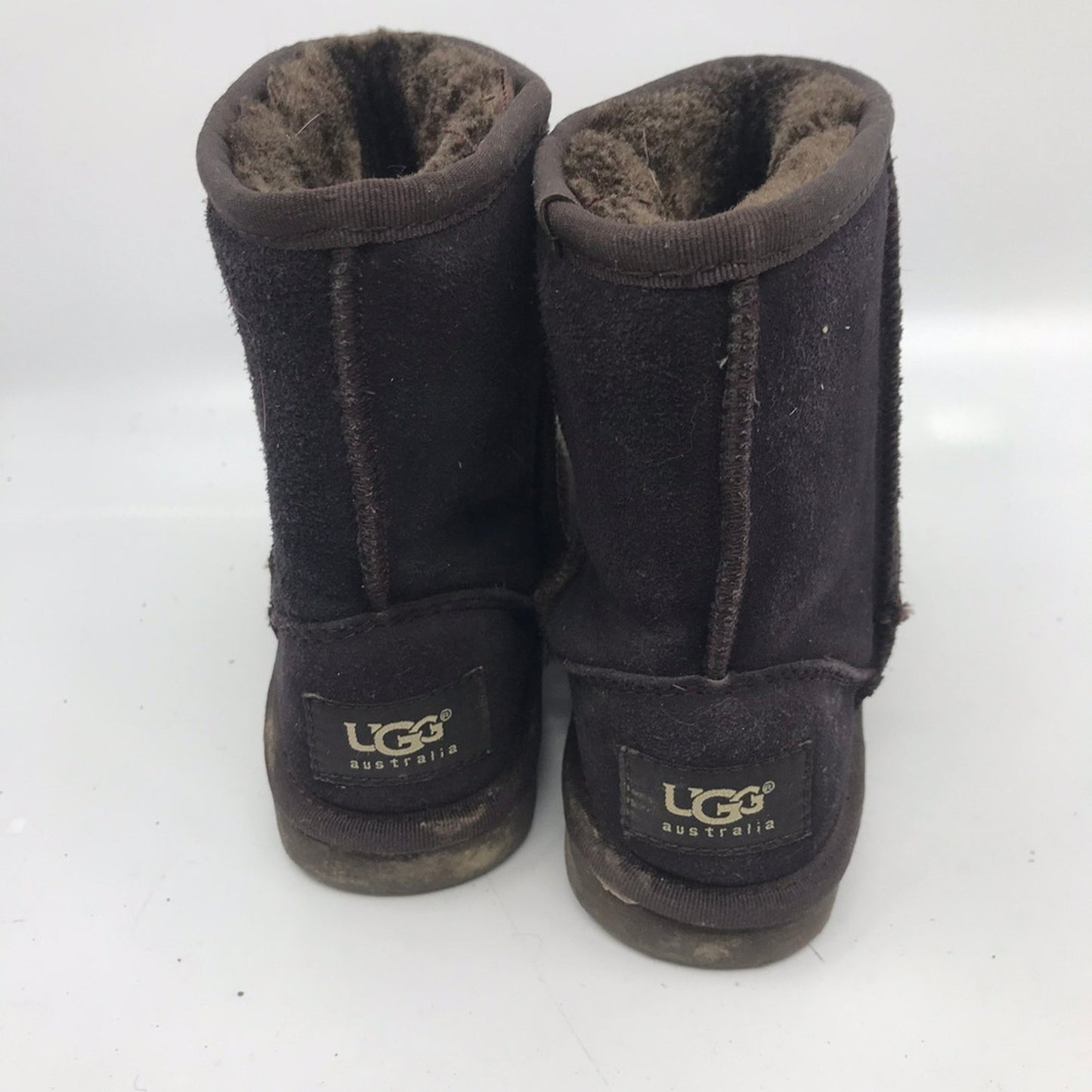Short UGG Green Boots Size US 6