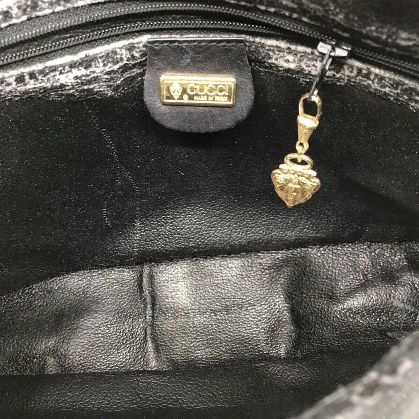 Gucci Black Crossbody Vintage Need TLC