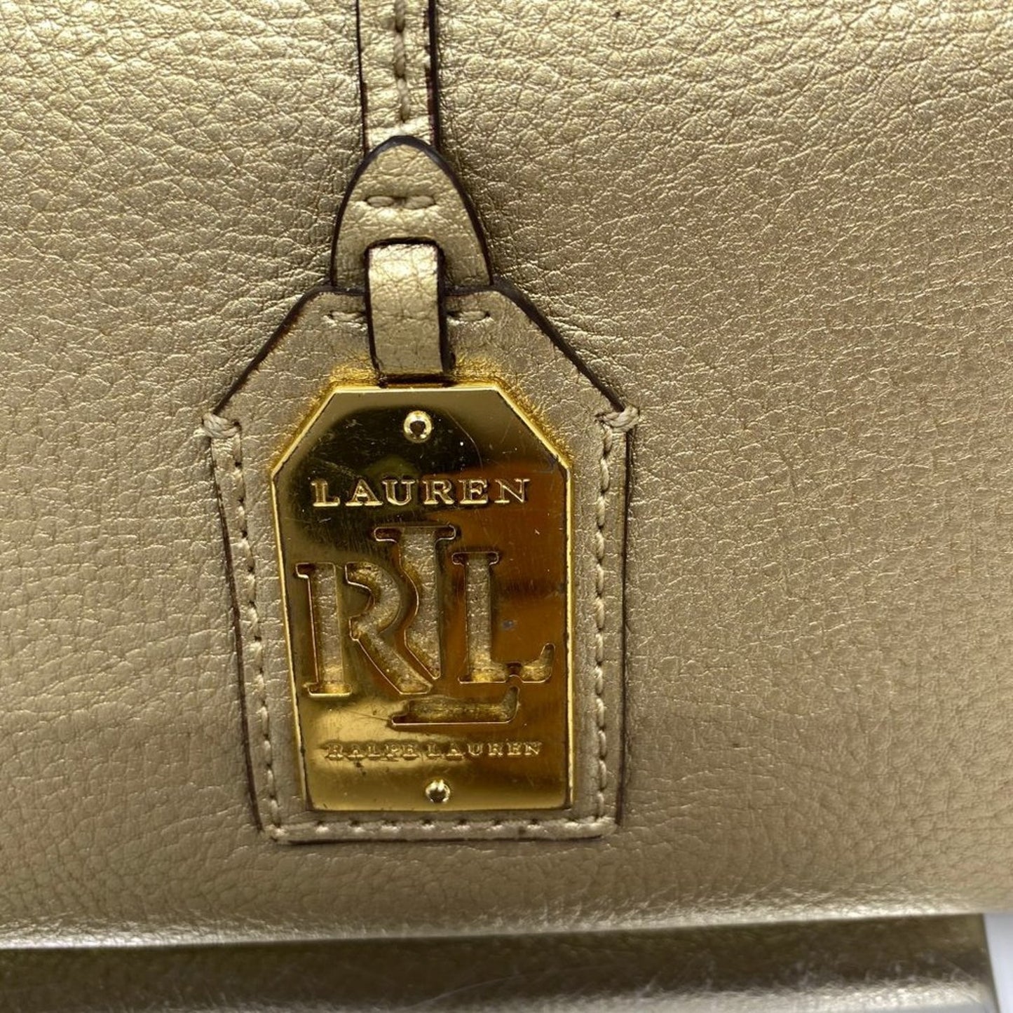 Lauren Ralph Lauren Tan Leather Wallet