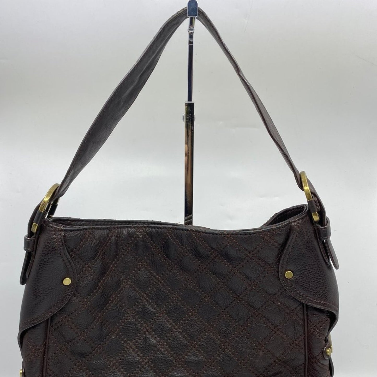 Michael Kors Medium Black Leather Shoulder Bag