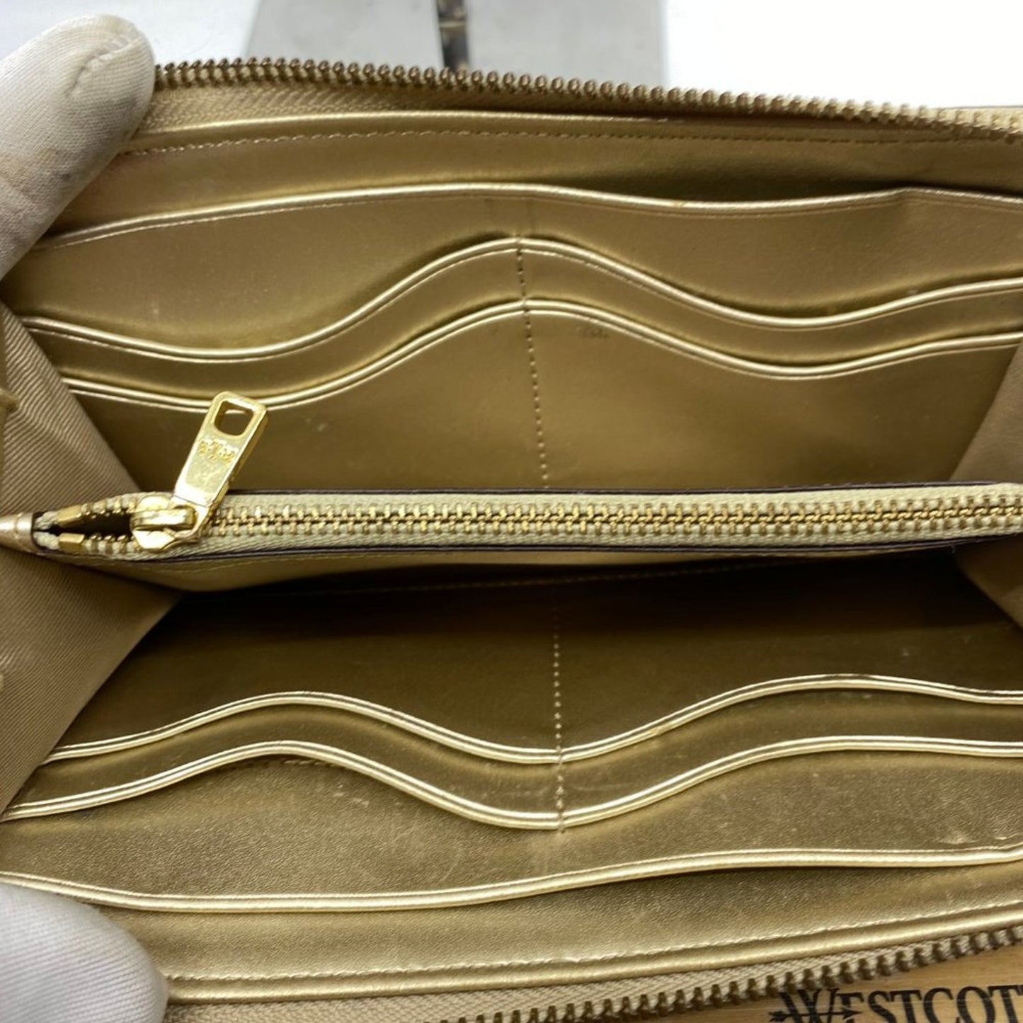Lauren Ralph Lauren Tan Leather Wallet