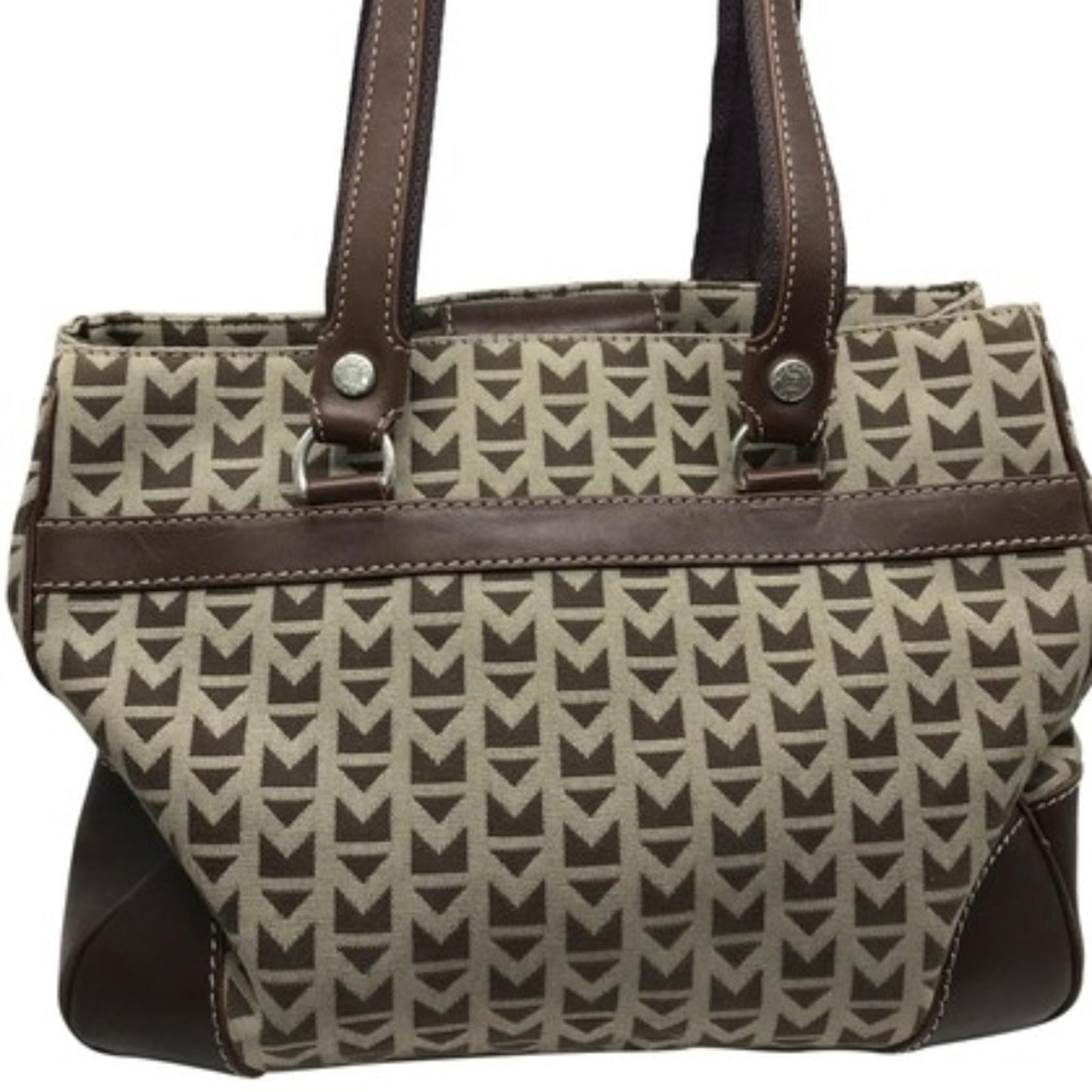 Michael Kors Large Jacquard Fabric Tote Bag