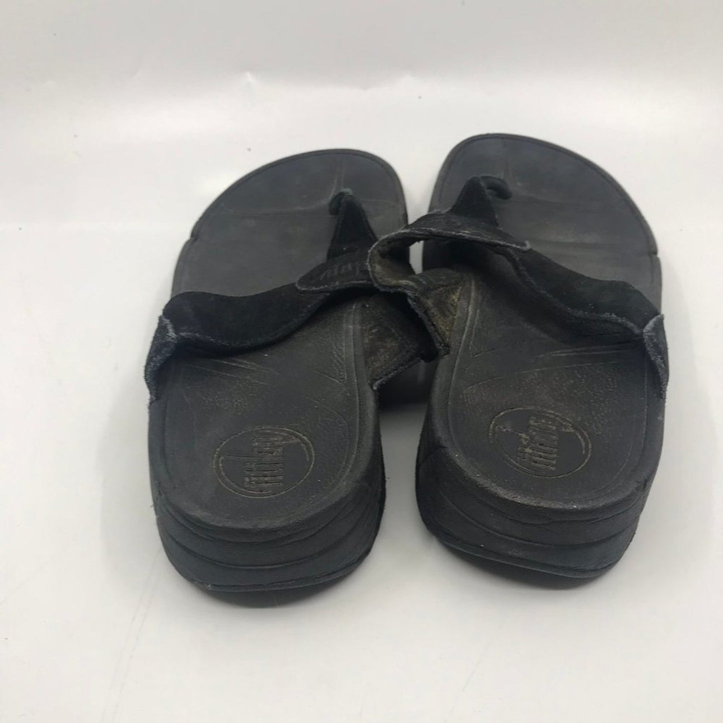 Fitflop Black Strap Sandals Size: US 7