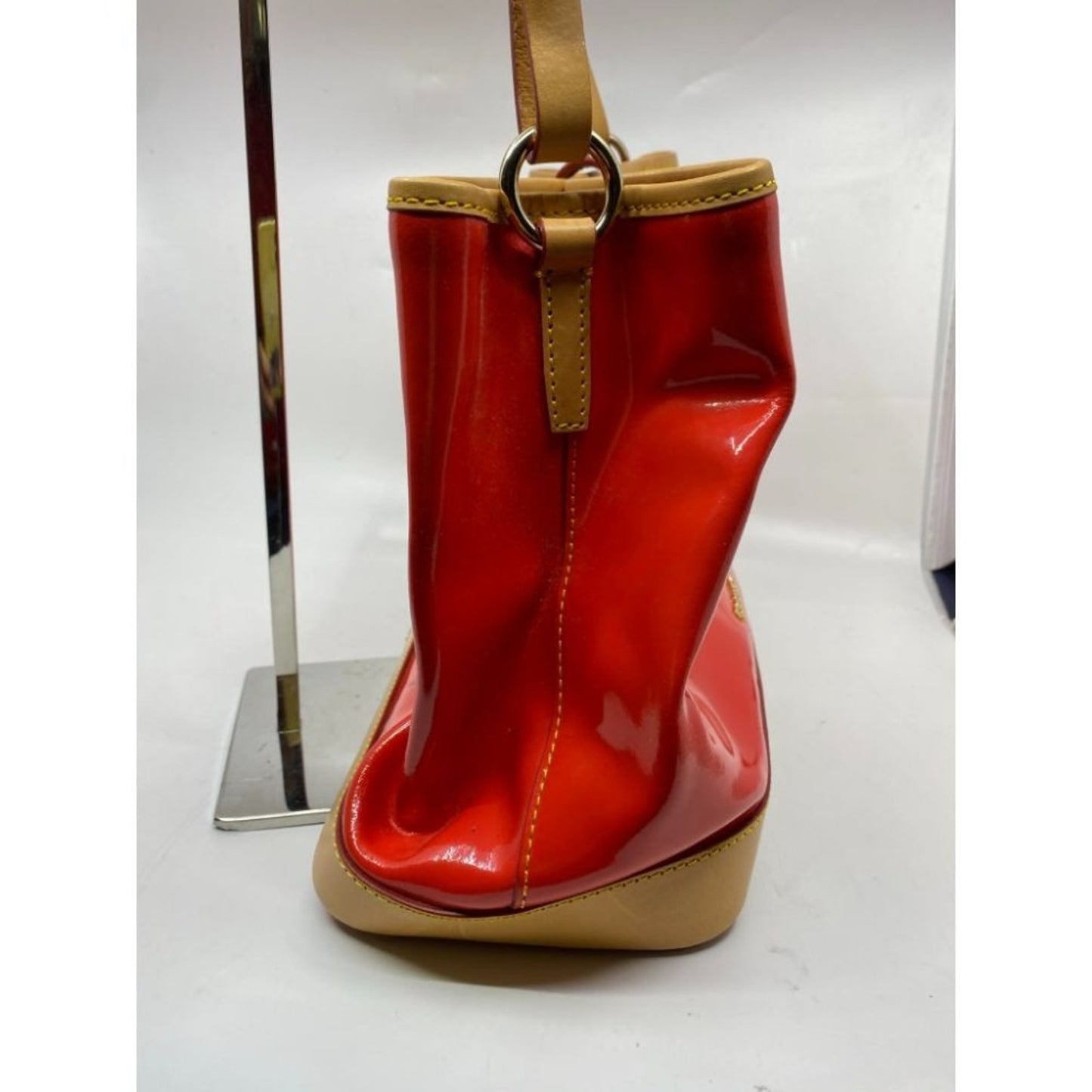 DOONEY & BOURKE Red Tan Large Leather Tote Bag