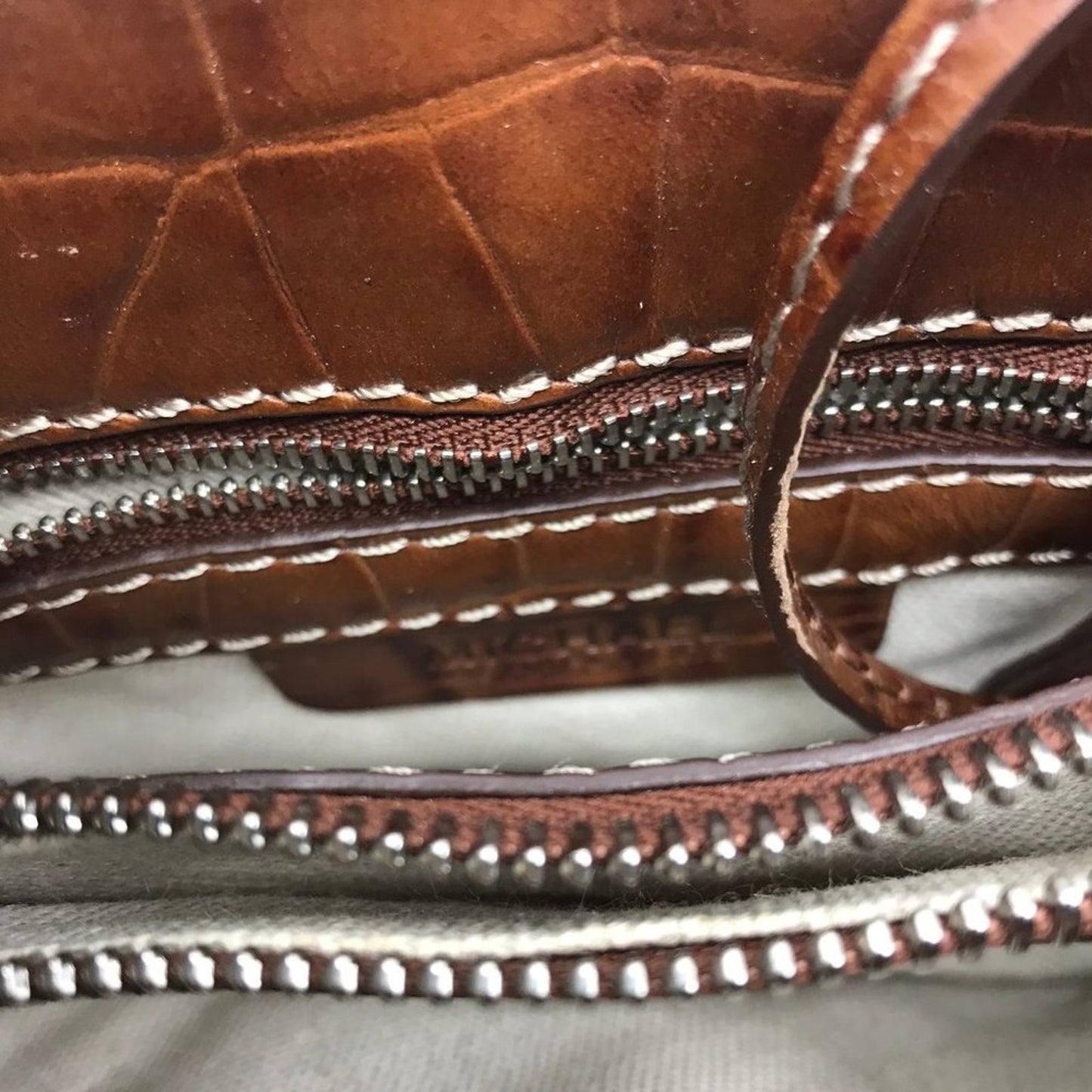 Michael Kors Brown Medium Leather CrossBody Bag