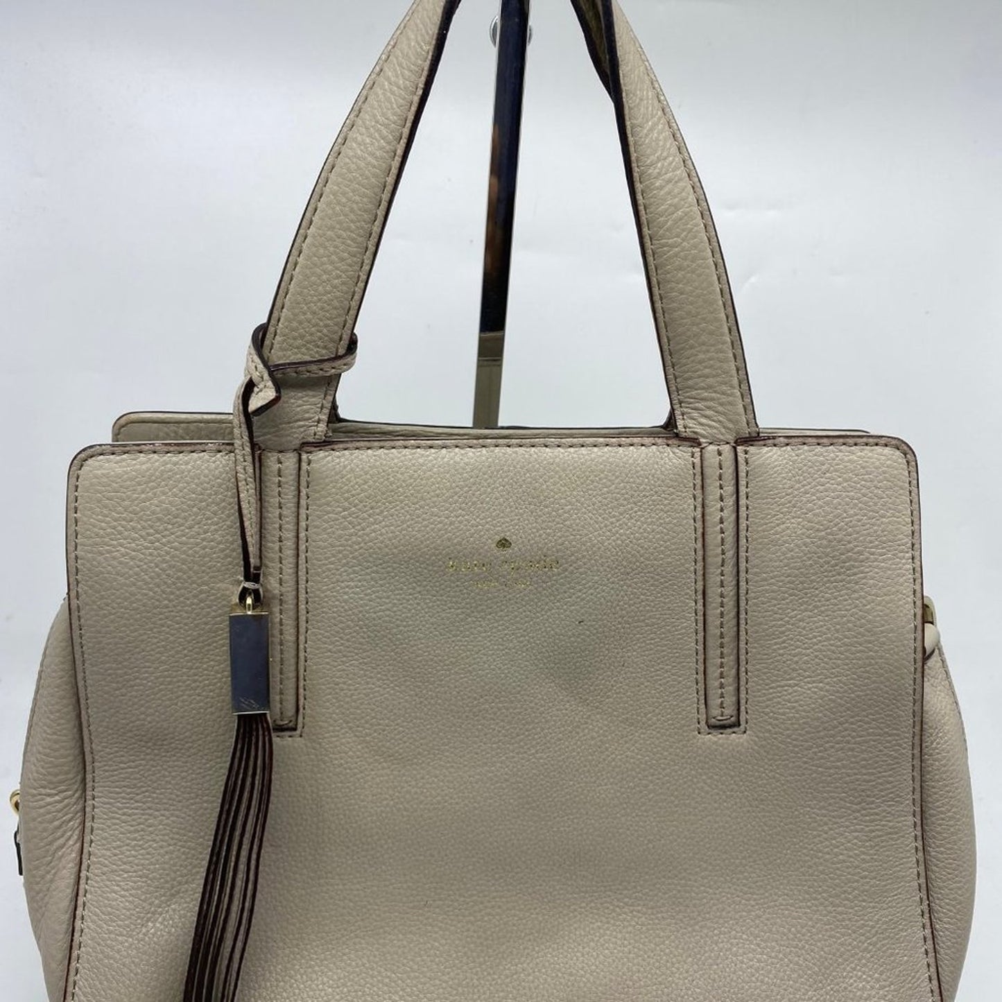 kate spade Silver Large/Medium Leather Handbag