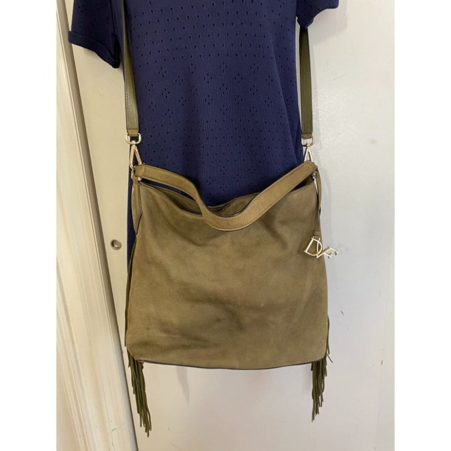 Diane Von Furstenberg Women's Tan Crossbody Bag