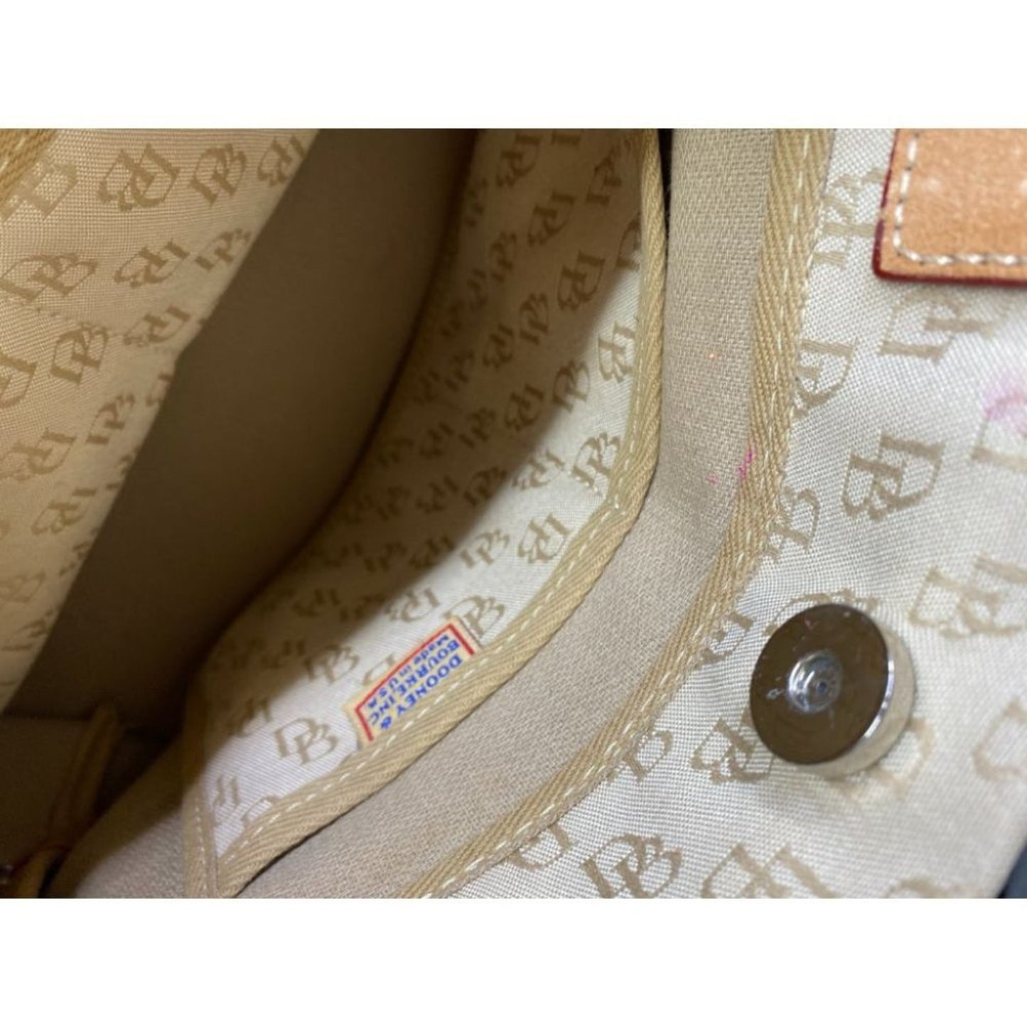 DOONEY & BOURKE Small Handbag Customized Graffiti