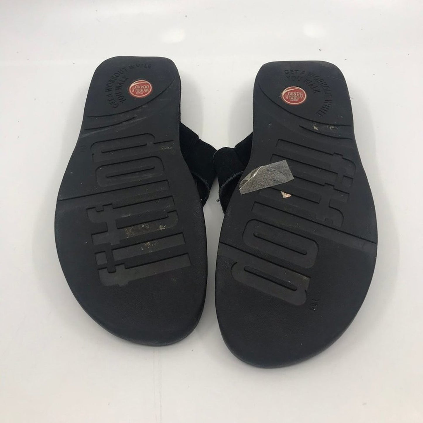 Fitflop Black Strap Sandals Size: US 7