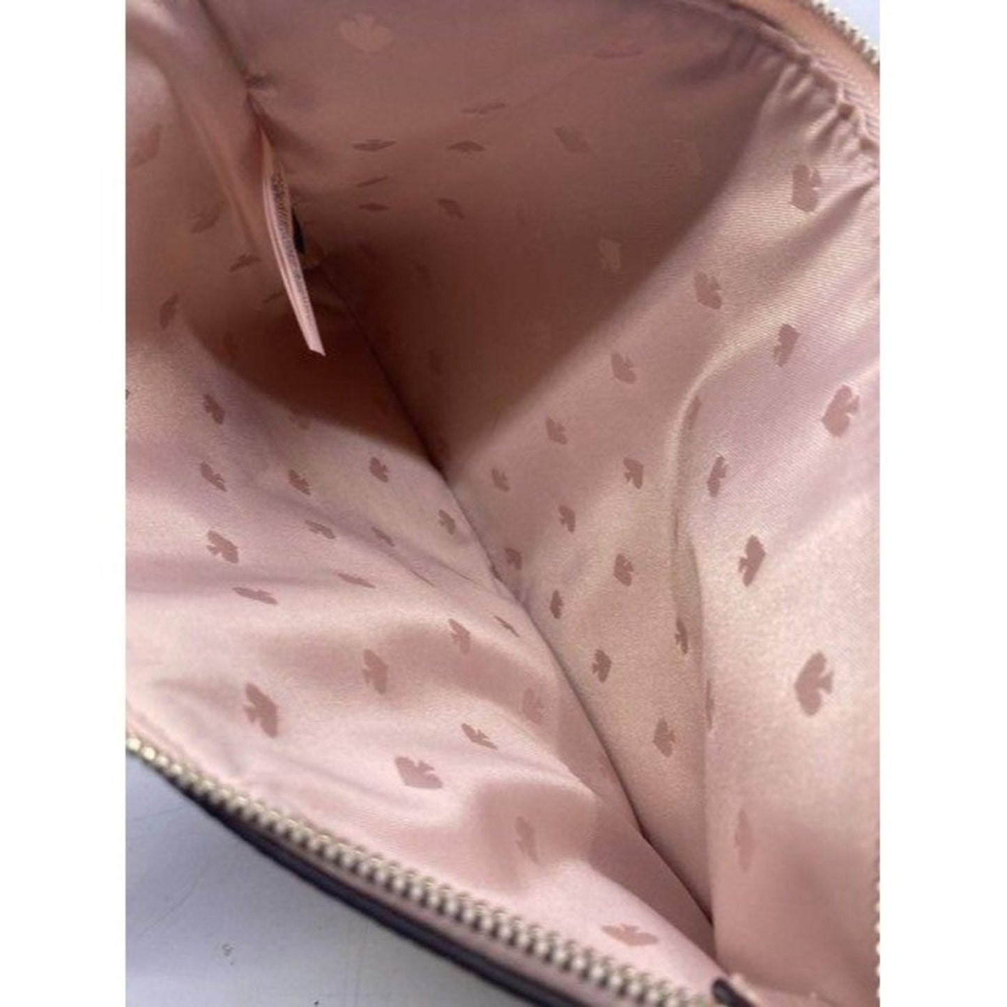 Kate Spade Large Rose Pink Leather Clutch