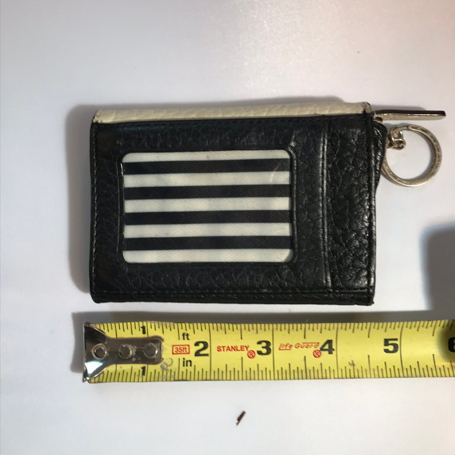 Kate Spade Black and White Leather Wallet
