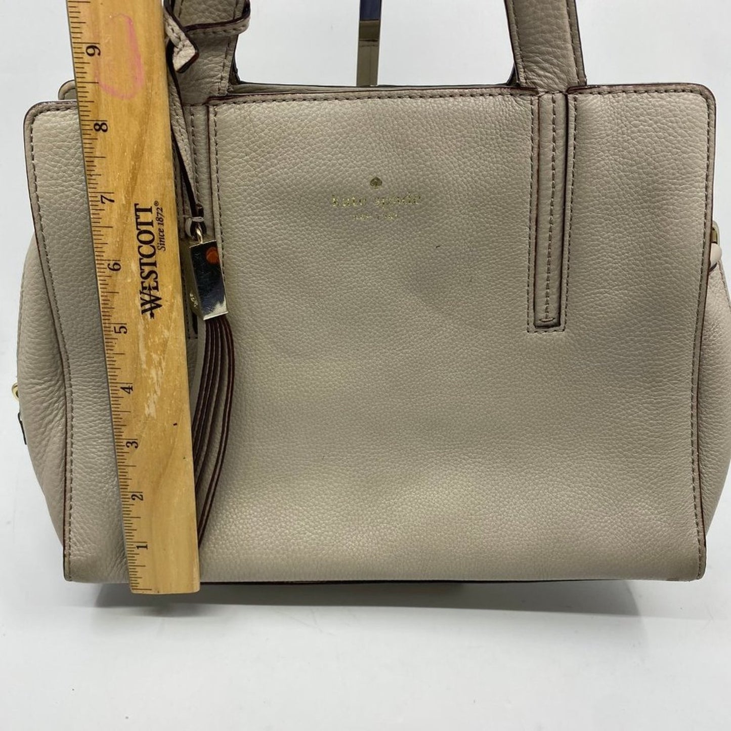 kate spade Silver Large/Medium Leather Handbag
