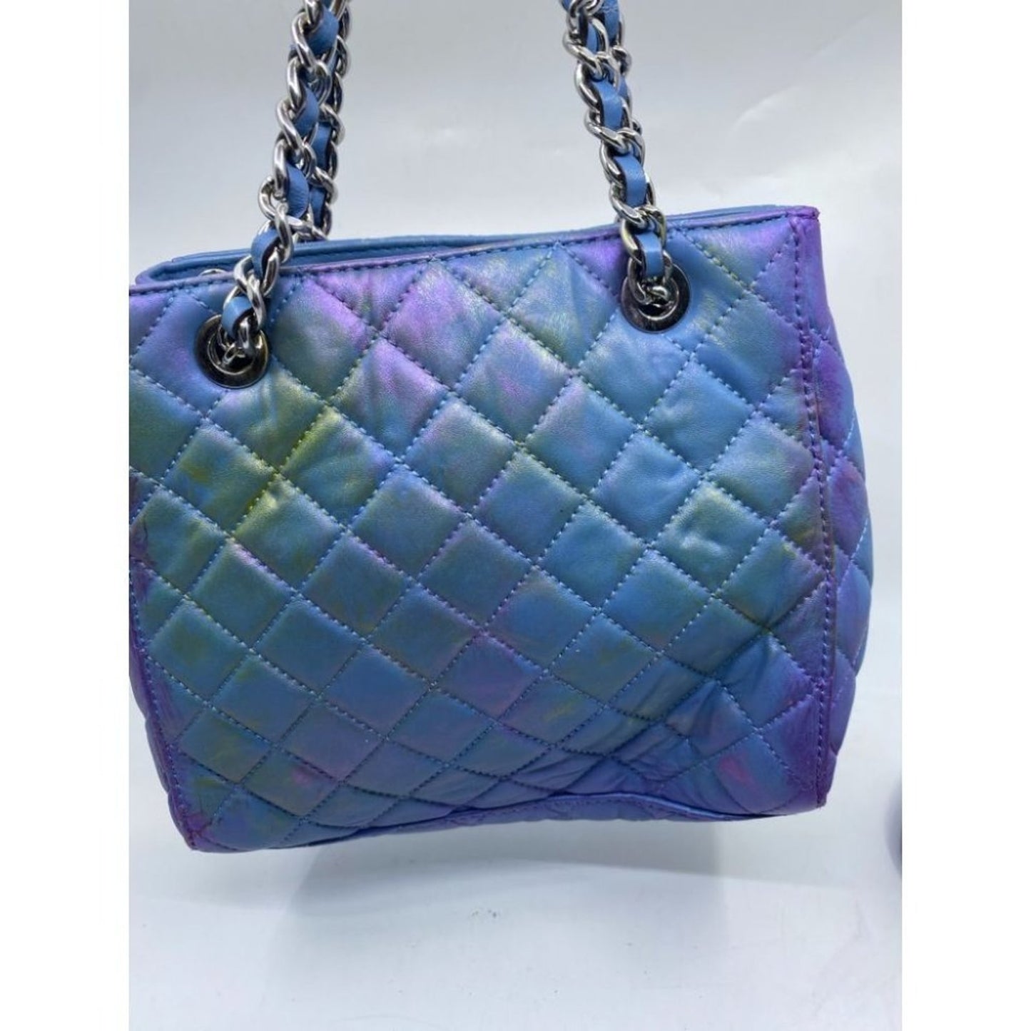 Michael Kors Blue Purple Customized Tote Bag