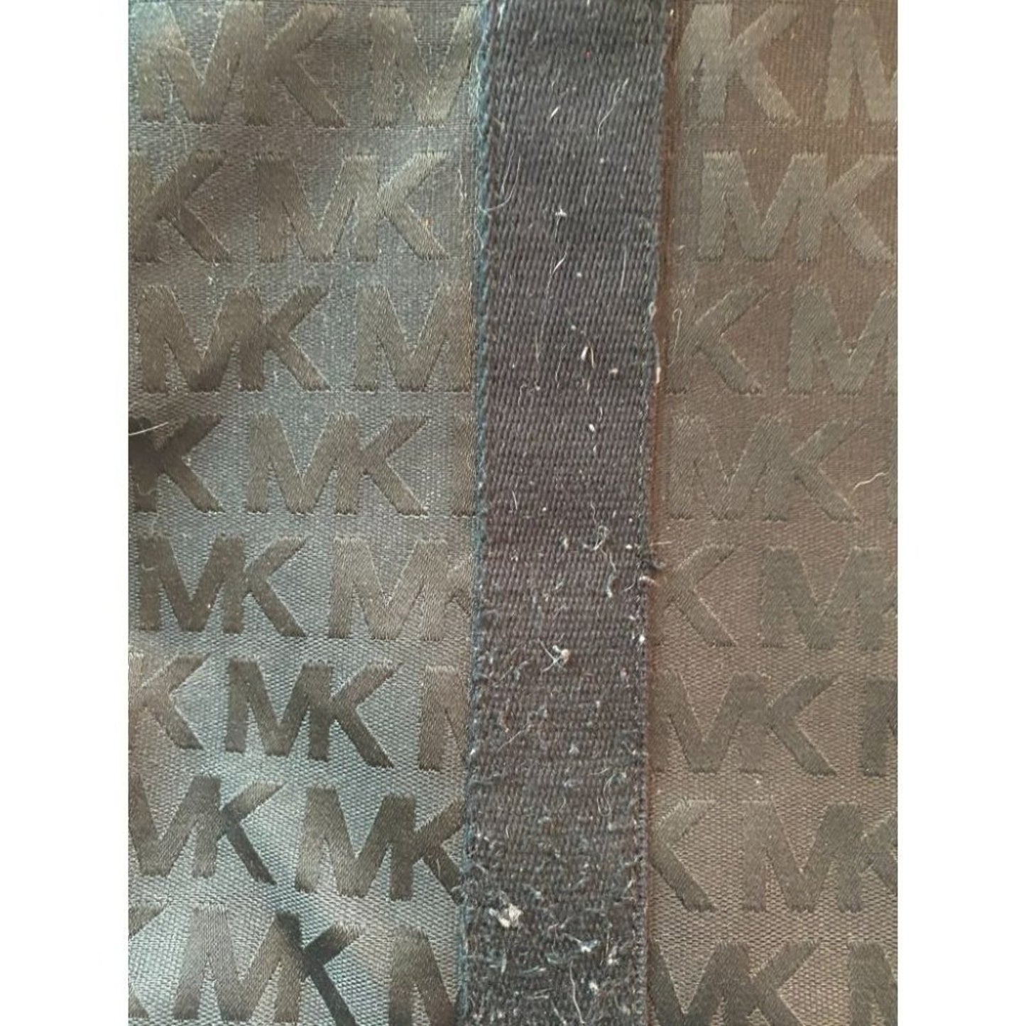 MICHAEL KORS XL All Over Logo Fabric Night Bag