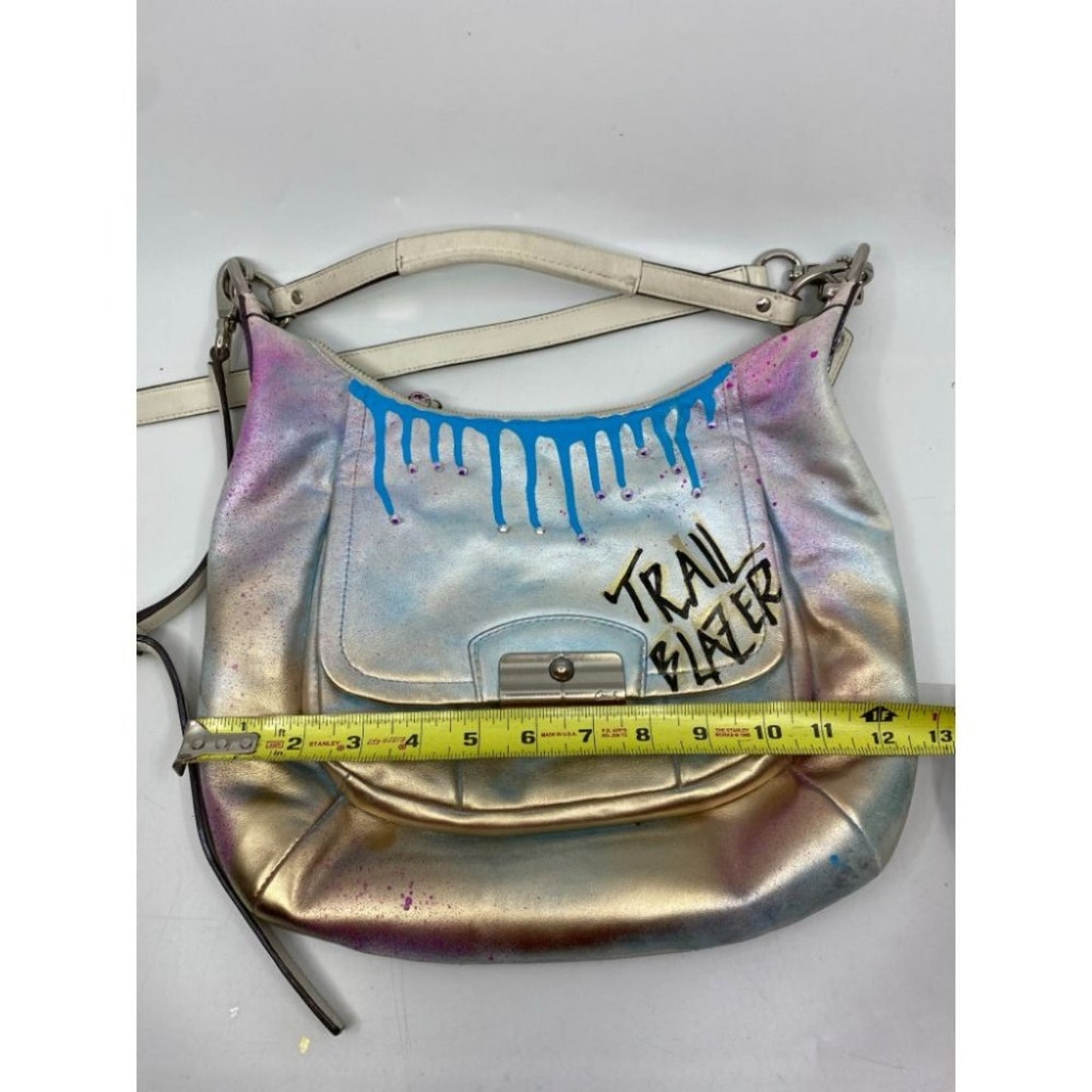 Coach Leather Crossbody Multicolor Customized