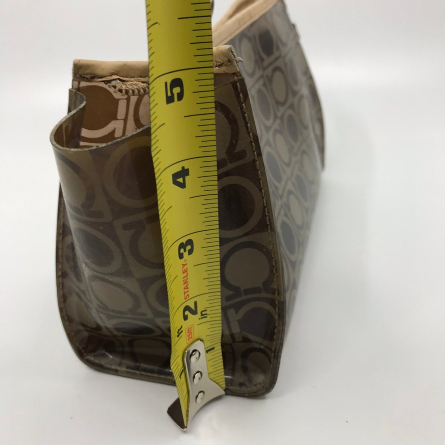 SALVATORE FERRAGAMO vintage Pastic Pouch
