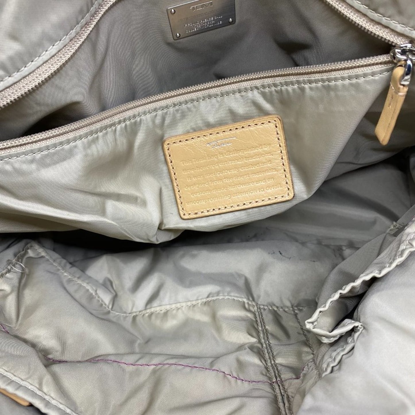 TUMI Multi Color Woven Tote bag