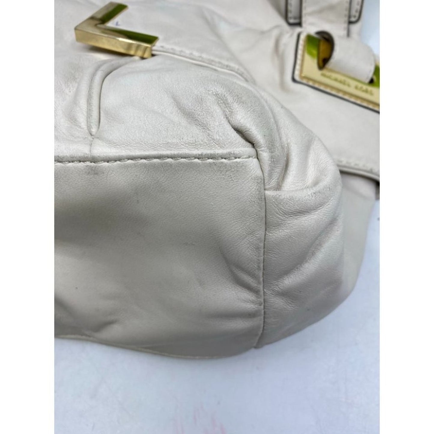 Michael Kors White Large Hobo Bag