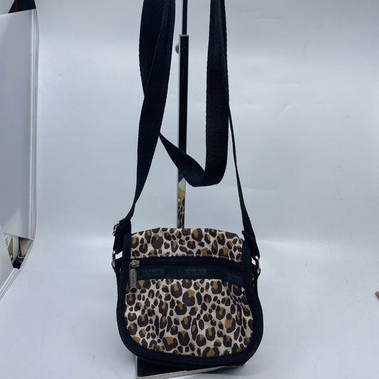 LeSportsac Leopard Fabric Long Strap Wristlet