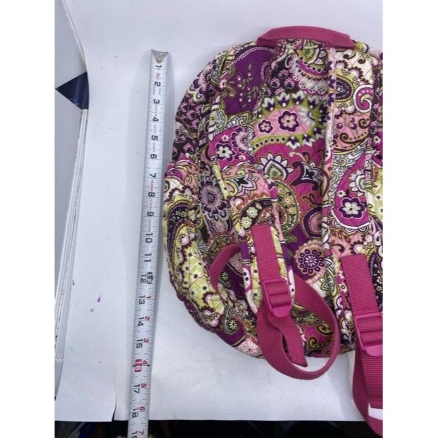 Vera Bradley Lightweight Multicolor Fabric Backpac