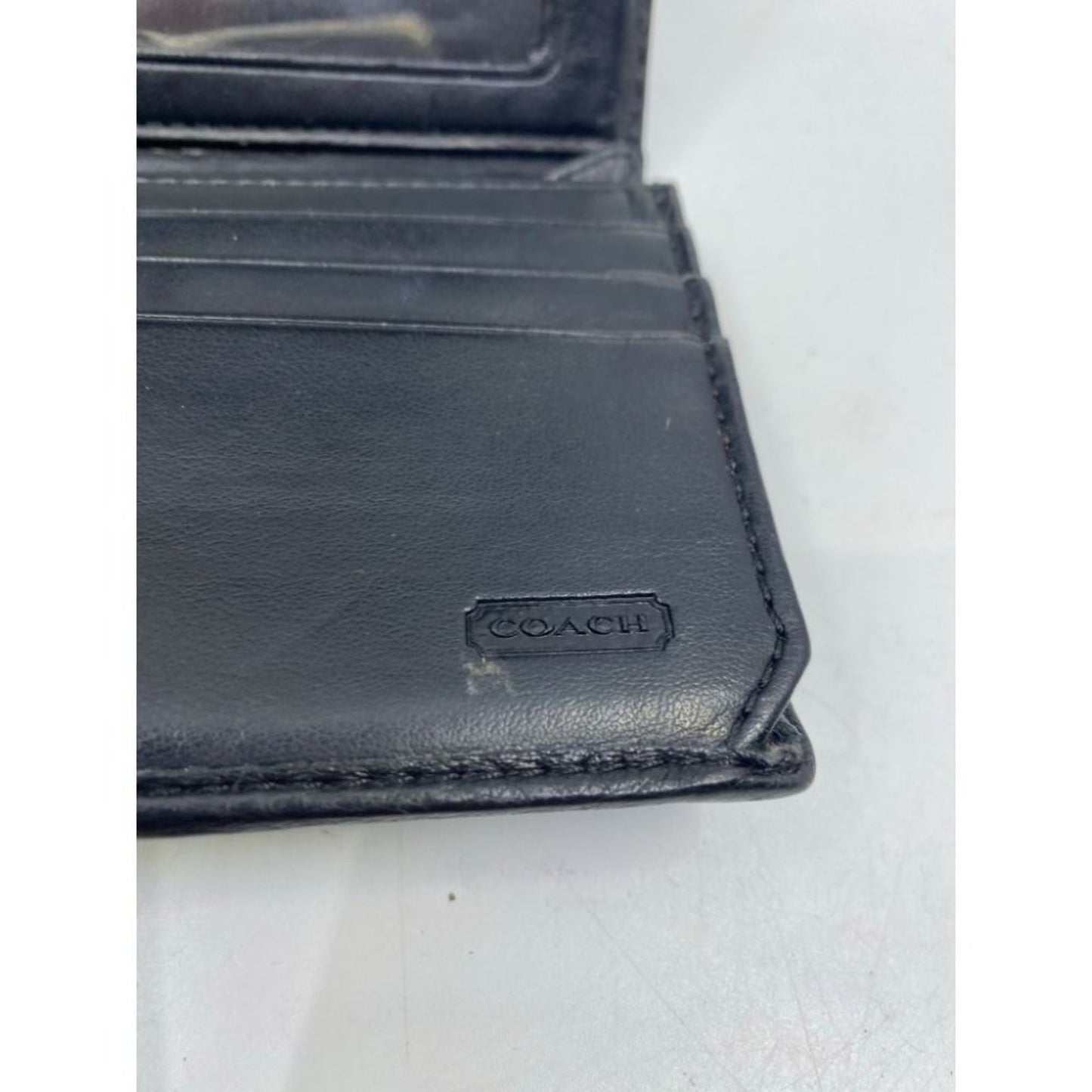 Coach Black Large Wallet