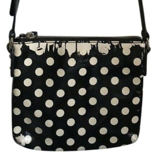 Kate Spade Patent Crossbody Polka Dot