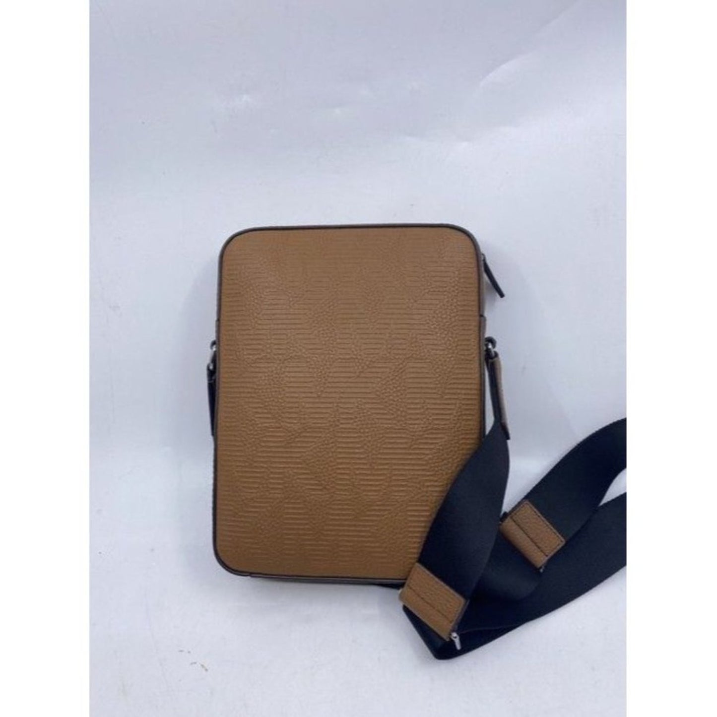 Michael Kors Cooper Logo Flight Luggage Camellia Matte Leather Messenger…