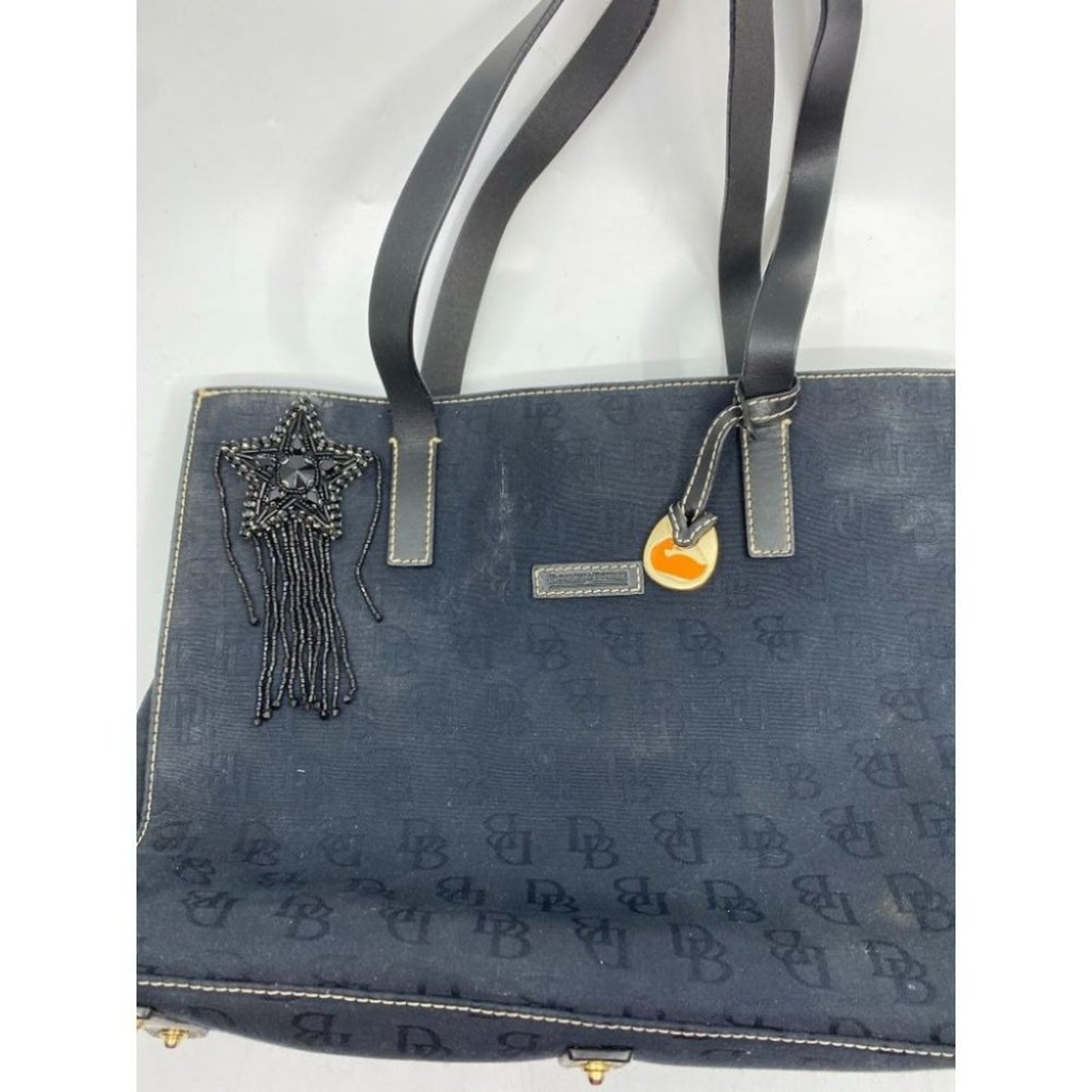 DOONEY & BOURKE Blue Black Shoulder Bag Customized