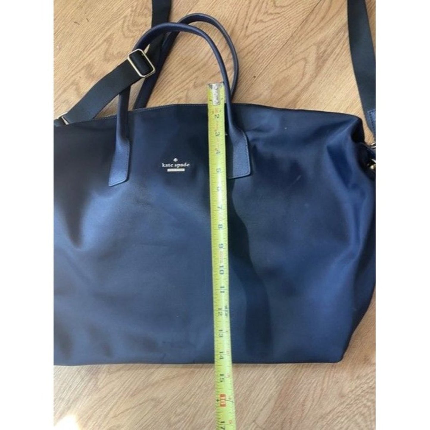 Kate Spade Extra Large Navy Nylon Weekendtravel Bag