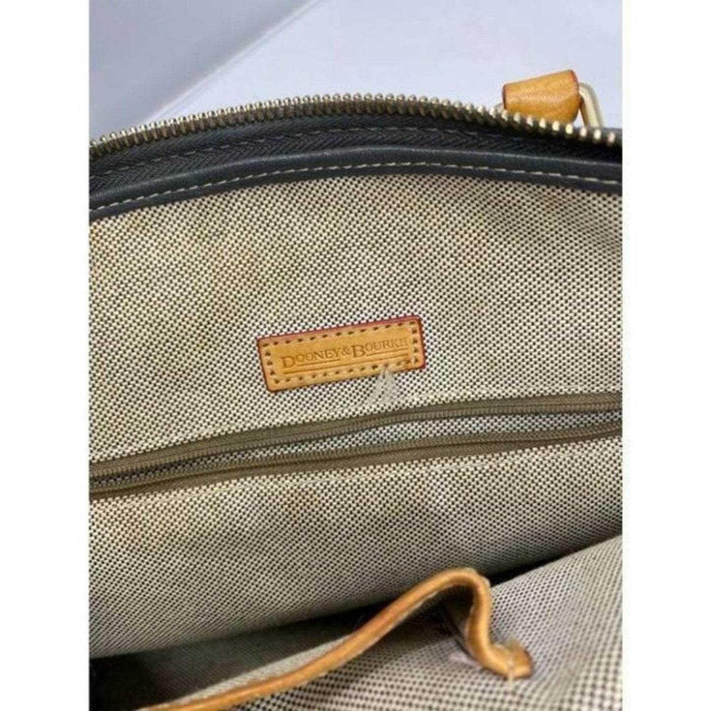 Dooney And Bourke Vintage Black Leather Shoulder B