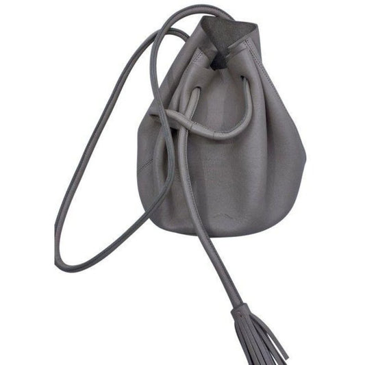 Shaffer La Msrp Beige Leather Shoulder Bag