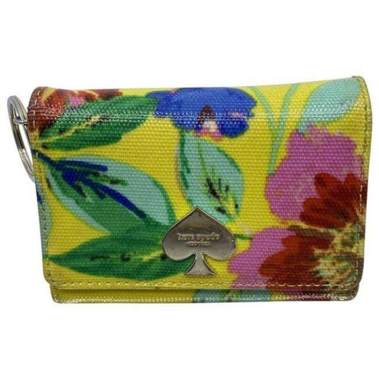 kate spade multicolor floral id key and change wal