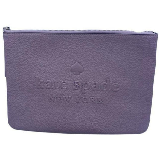 Kate Spade Large Rose Pink Leather Clutch