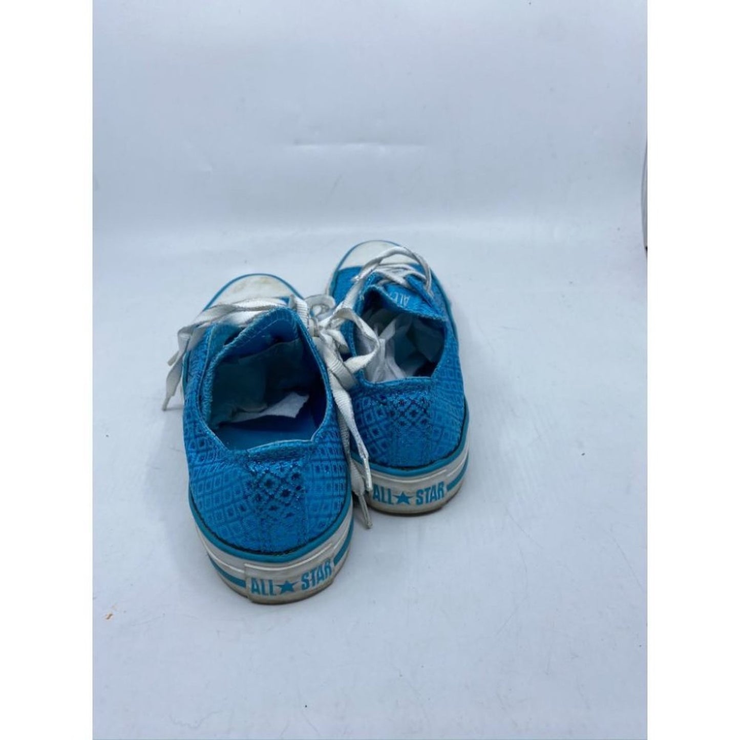 CONVERSE Sneakers White Blue Women's Size 6