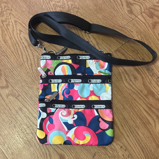 Lesportsac Multicolor Abstract Crossbody Bag