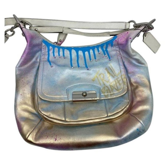 Coach Leather Crossbody Multicolor Customized