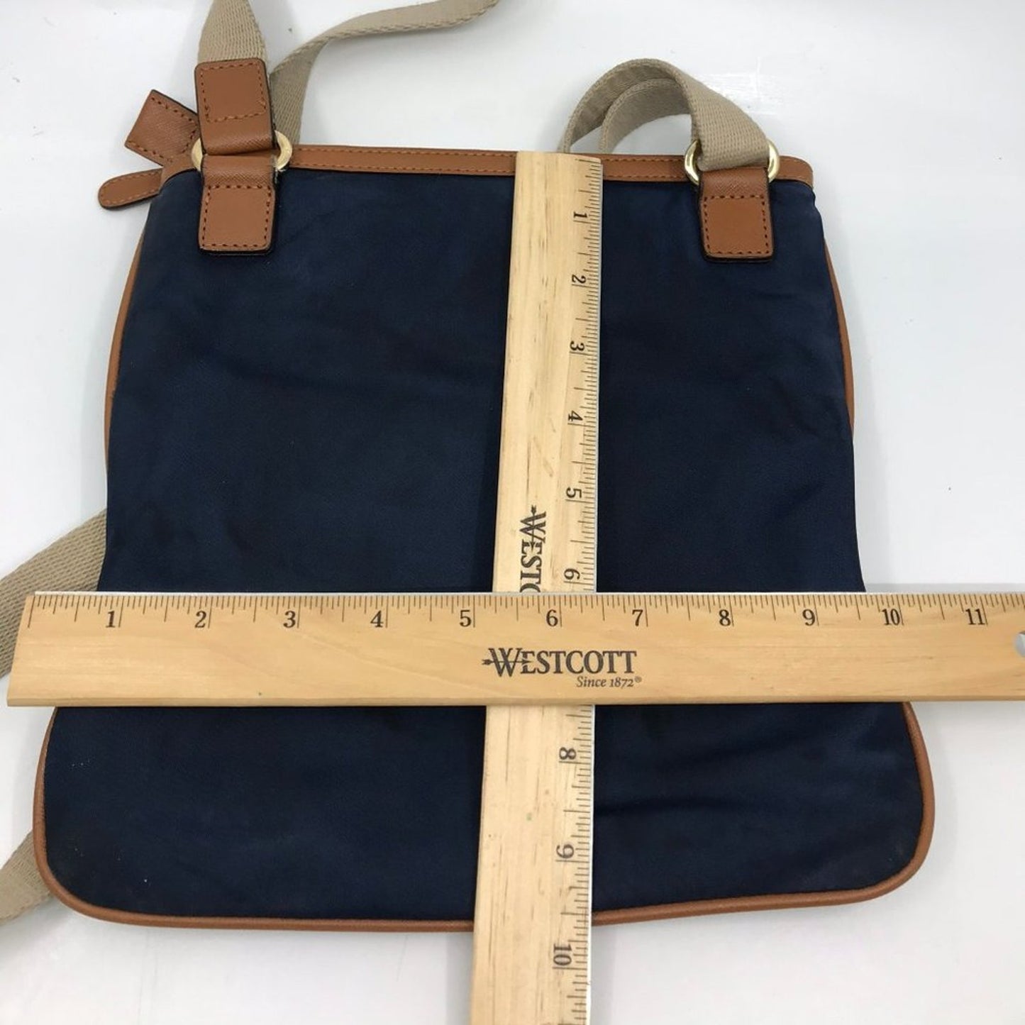 Michael Kors Navy Blue Nylon CrossBody Bag