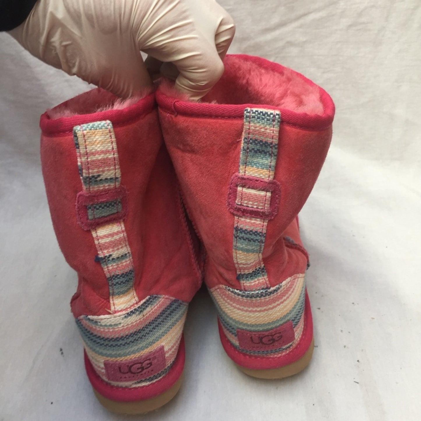 Mini UGG Pink Boots Size: 6