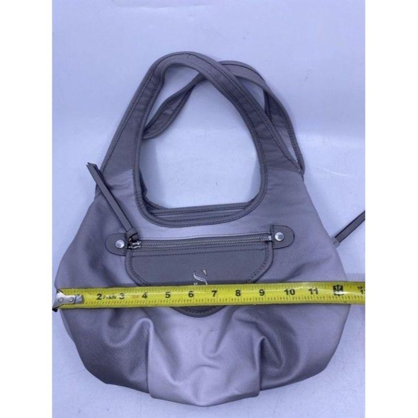 Simply Vera Vera Wang off white faux leather shoul