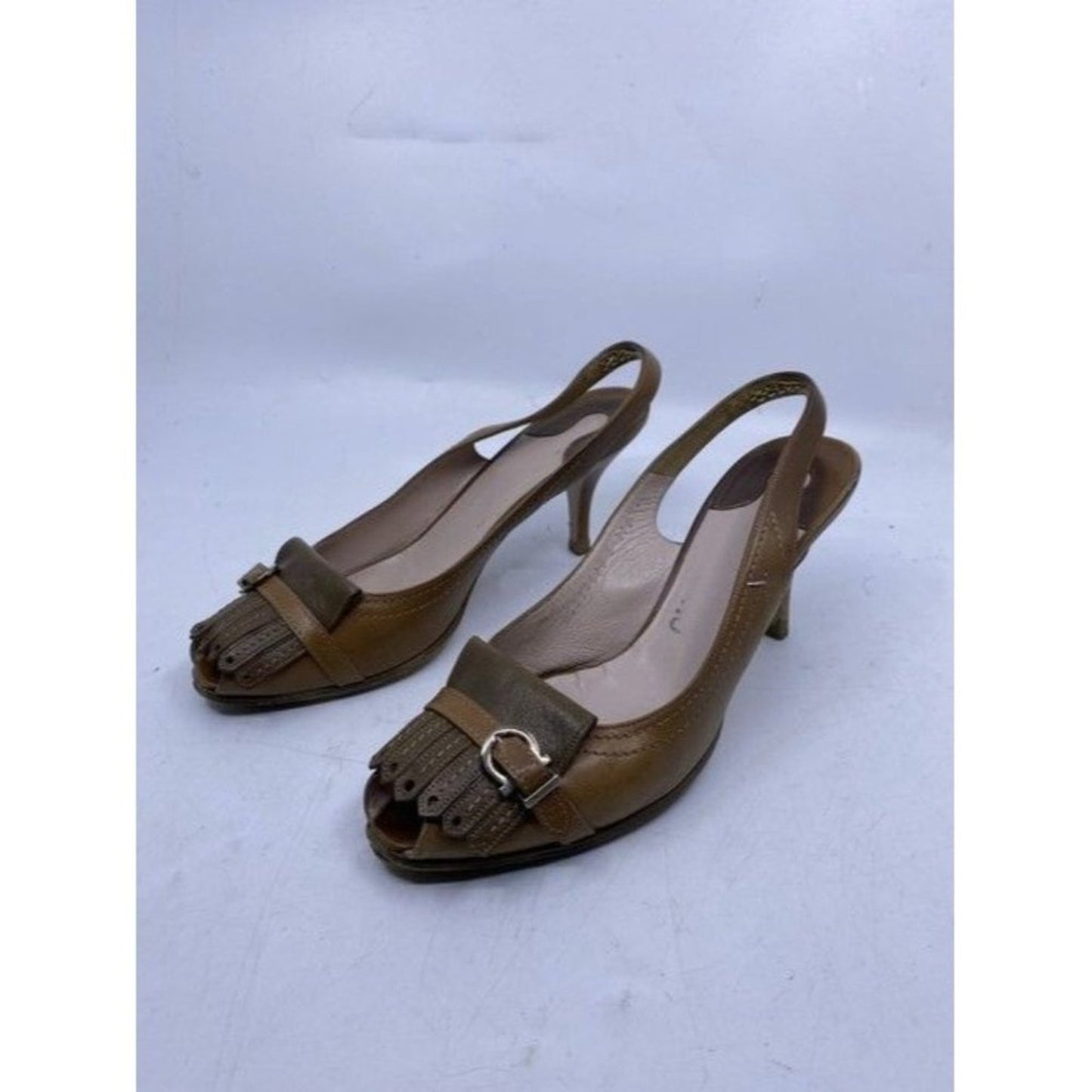 Salvatore Ferragamo Brown Pumps Size Us