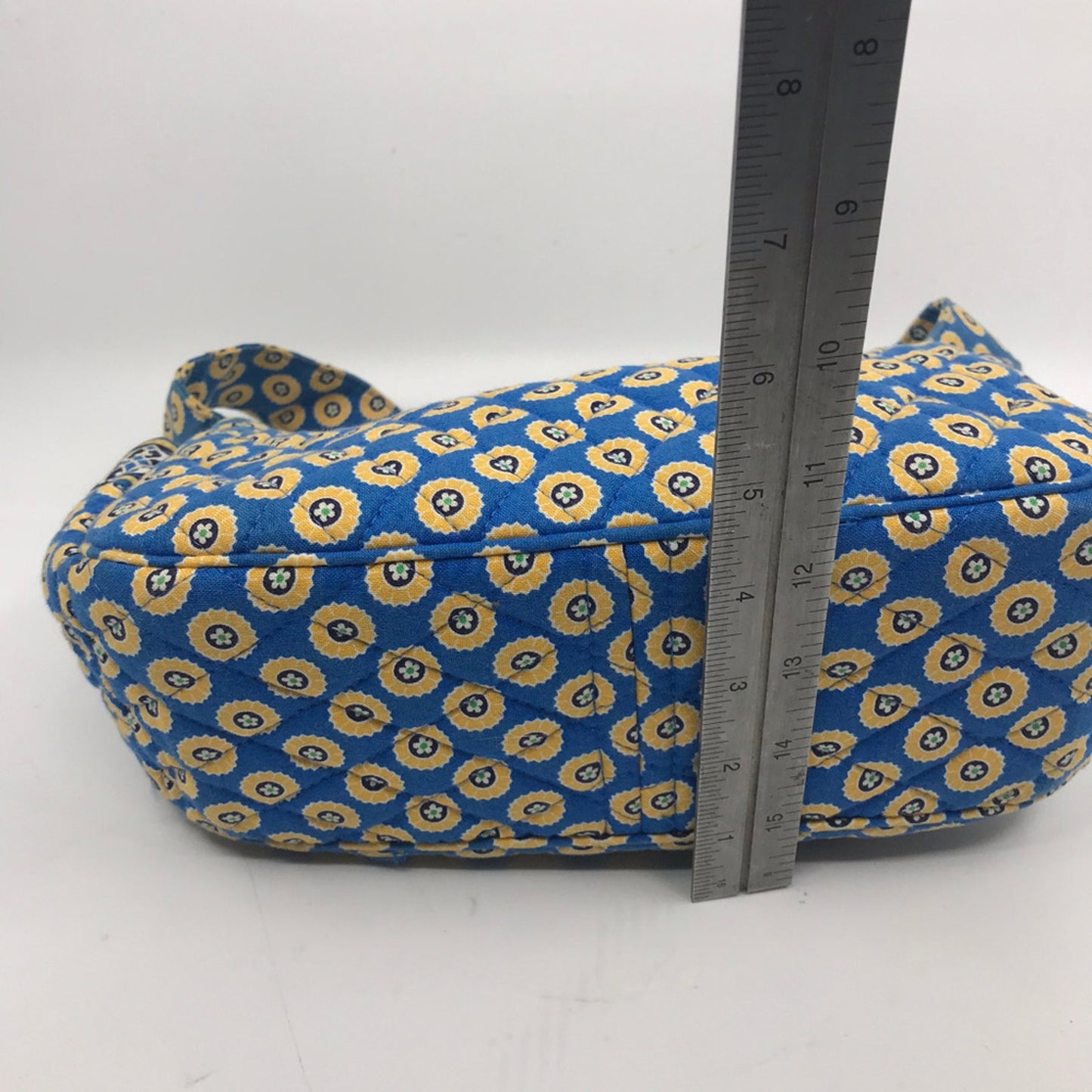 Vera Bradley Blue Tan Nylon Small Handbag