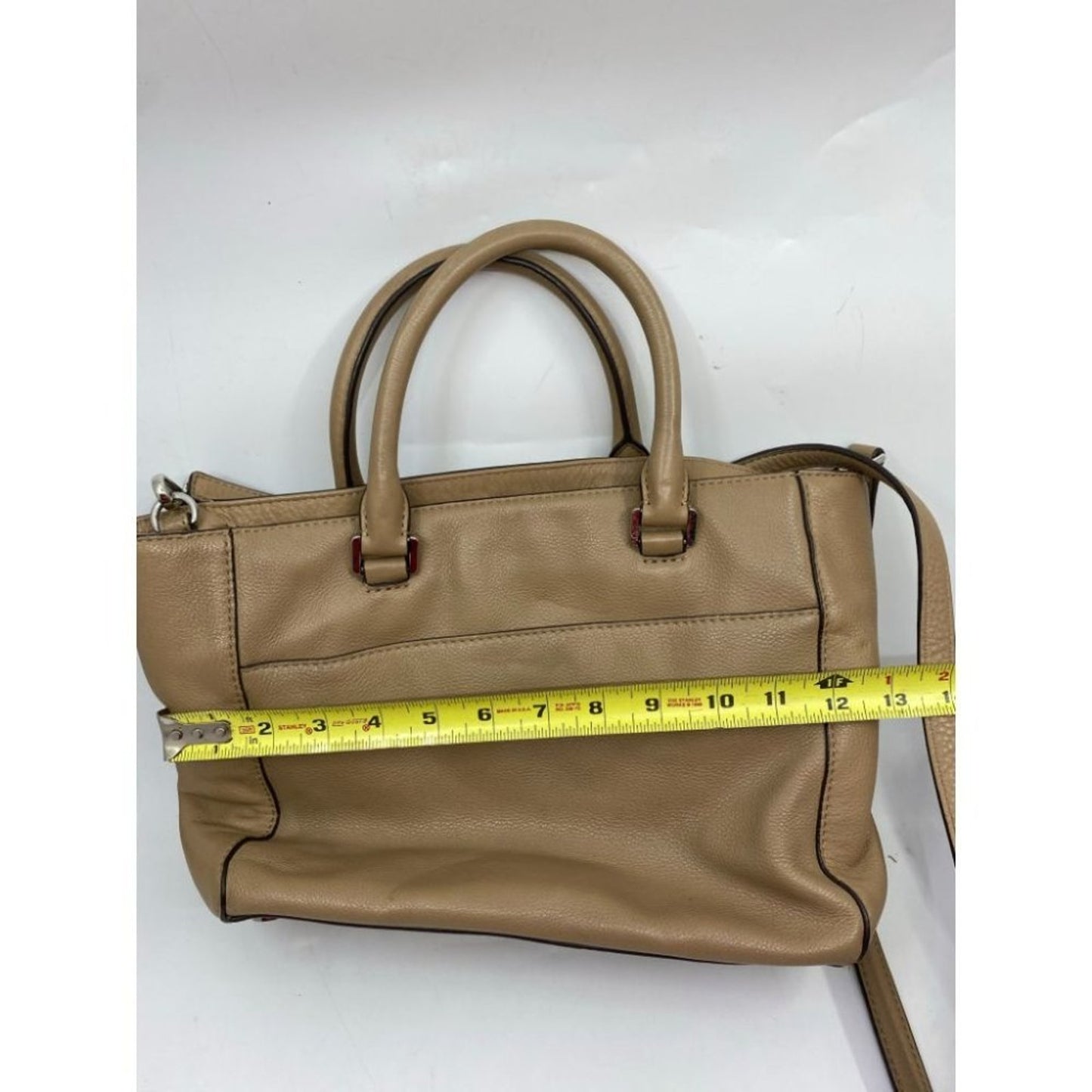 Michael Kors Lamb Leather Tan Shoulder Bag LG/MD
