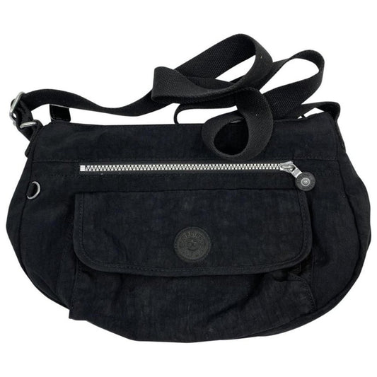 Kipling Black Nylon Mini Crossbody Bag