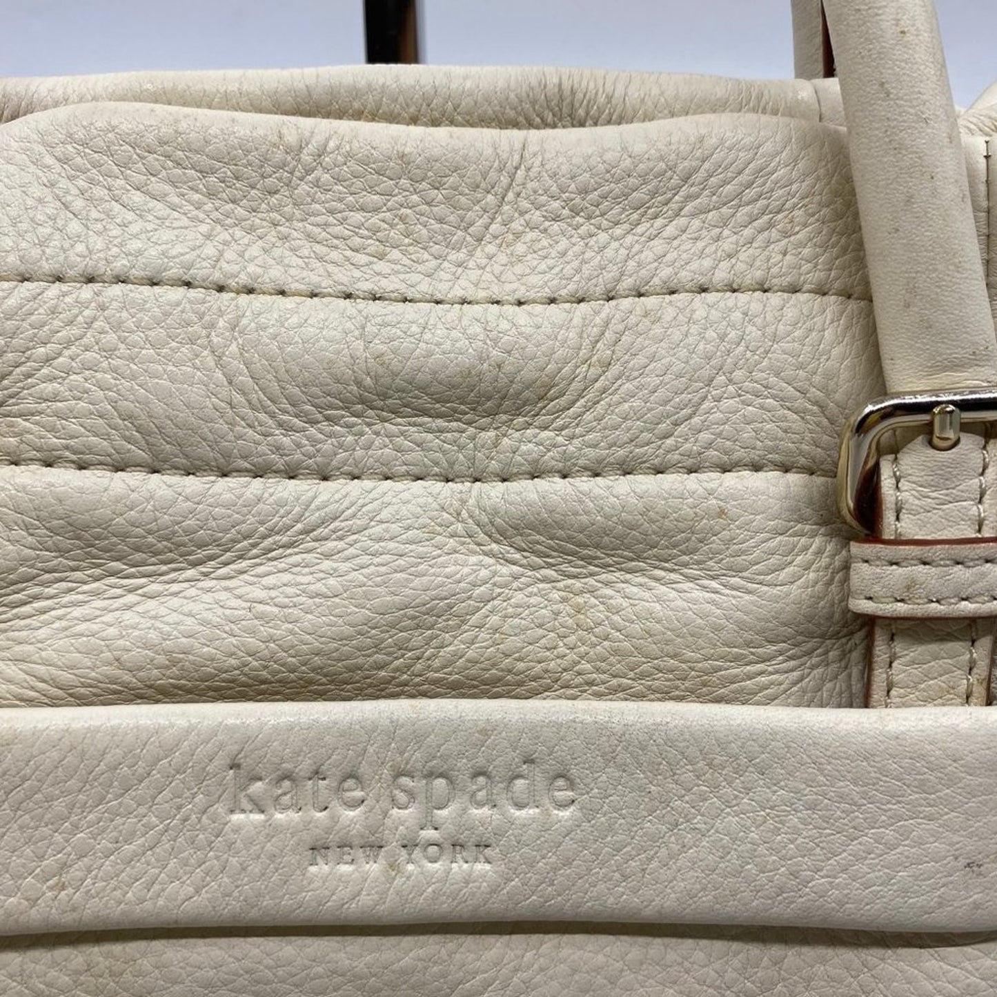Kate Spade Cream Leather Medium Size Handbag