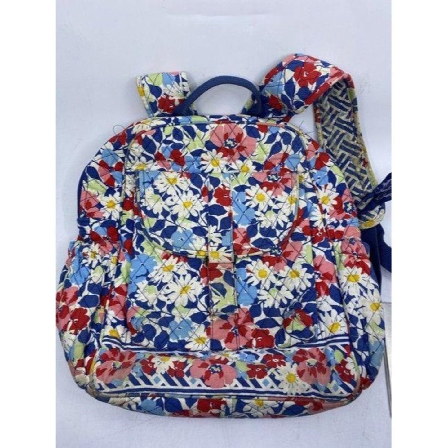 vera bradley floral quilted large multicolor backp